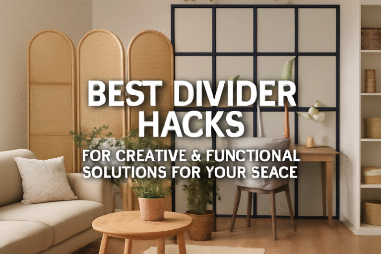 Best Divider Hacks on Pinterest Creative & Functional Solutions for Your Space
