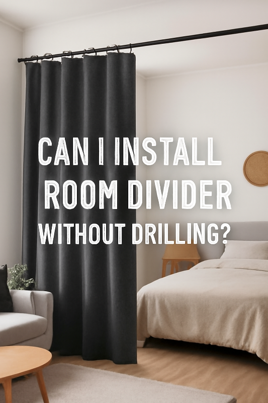 Can I Install a Divider Without Drilling