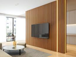 Plywood Slat Wall